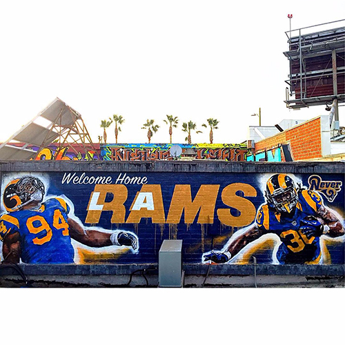 LA Rams help revitalize communities